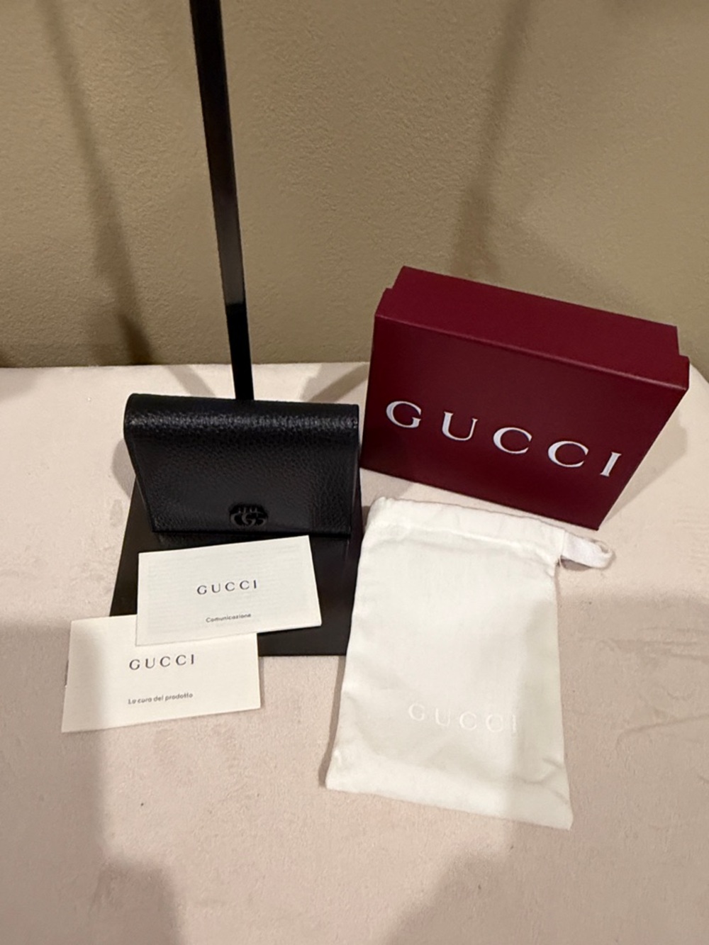 Gucci GG Marmont Card Case Wallet